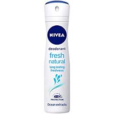 NIVEA FRESH NATURAL DEODORANT 150ml             